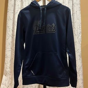NFL Team Apparel Nike Patriots Navy Blue Therma-fit Hoodie